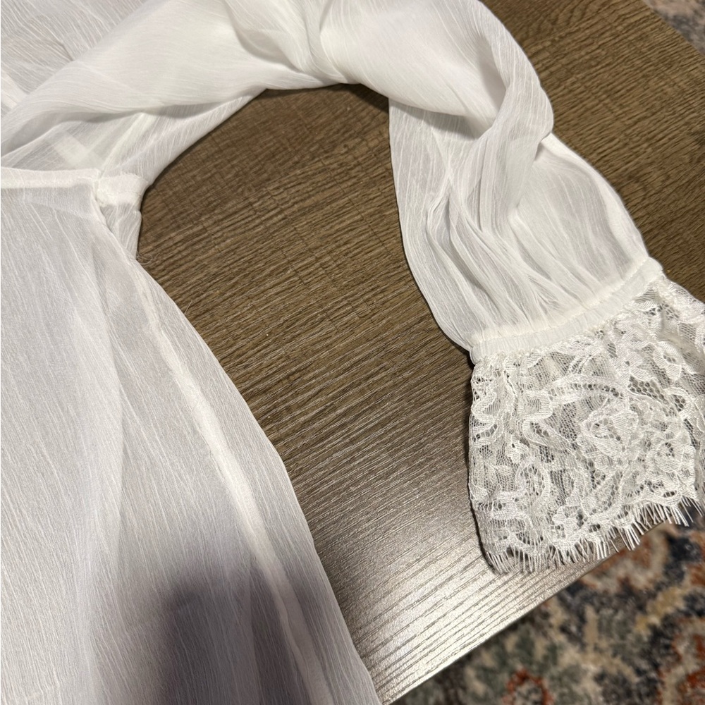 ASOS Ruffled Victorian style shirt - Picture 4 of 7